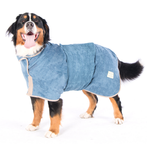 Ruff & Tumble Dog Drying Coat - Blue