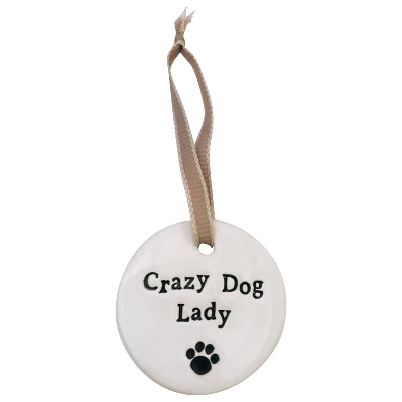 Crazy Dog Lady Handmade Ceramic Gift
