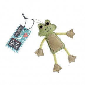 Francois The Frog Eco Dog Toy