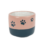 Handmade Indoor Two Toned Paw Plant Pot - 2 LEFT IN STOCK